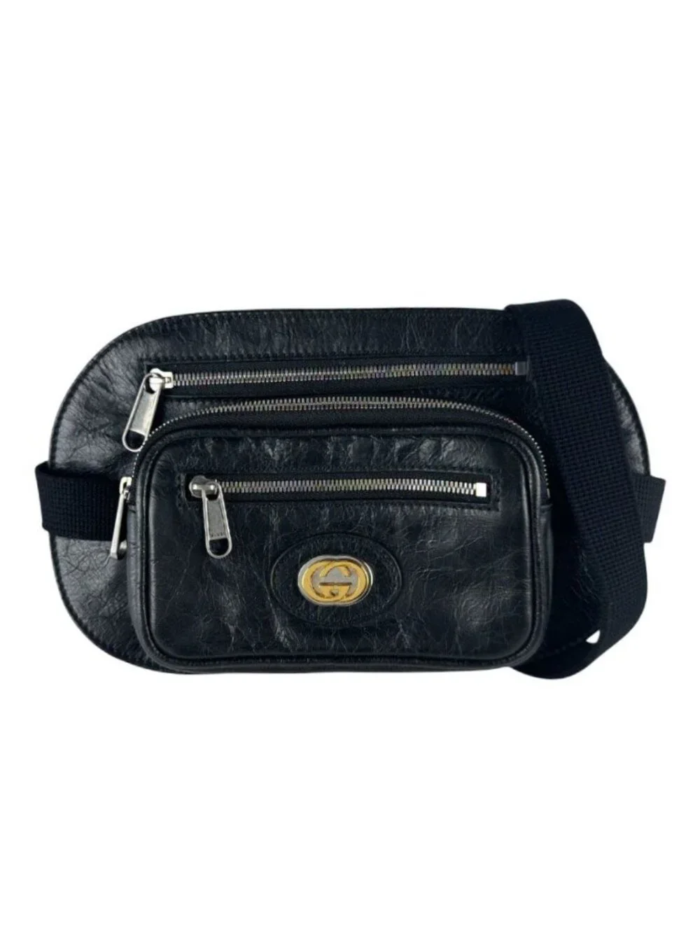 Gucci Waist Bag Belt Bag Black